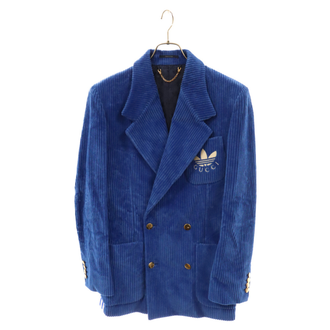 Gucci - GUCCI グッチ 22AW×adidas Velvet Formal Jacket 715570 ZAKQJ Gucci - GUCCI グッチ 22AW×adidas Velvet Formal Jacket 715570 ZAKQJ