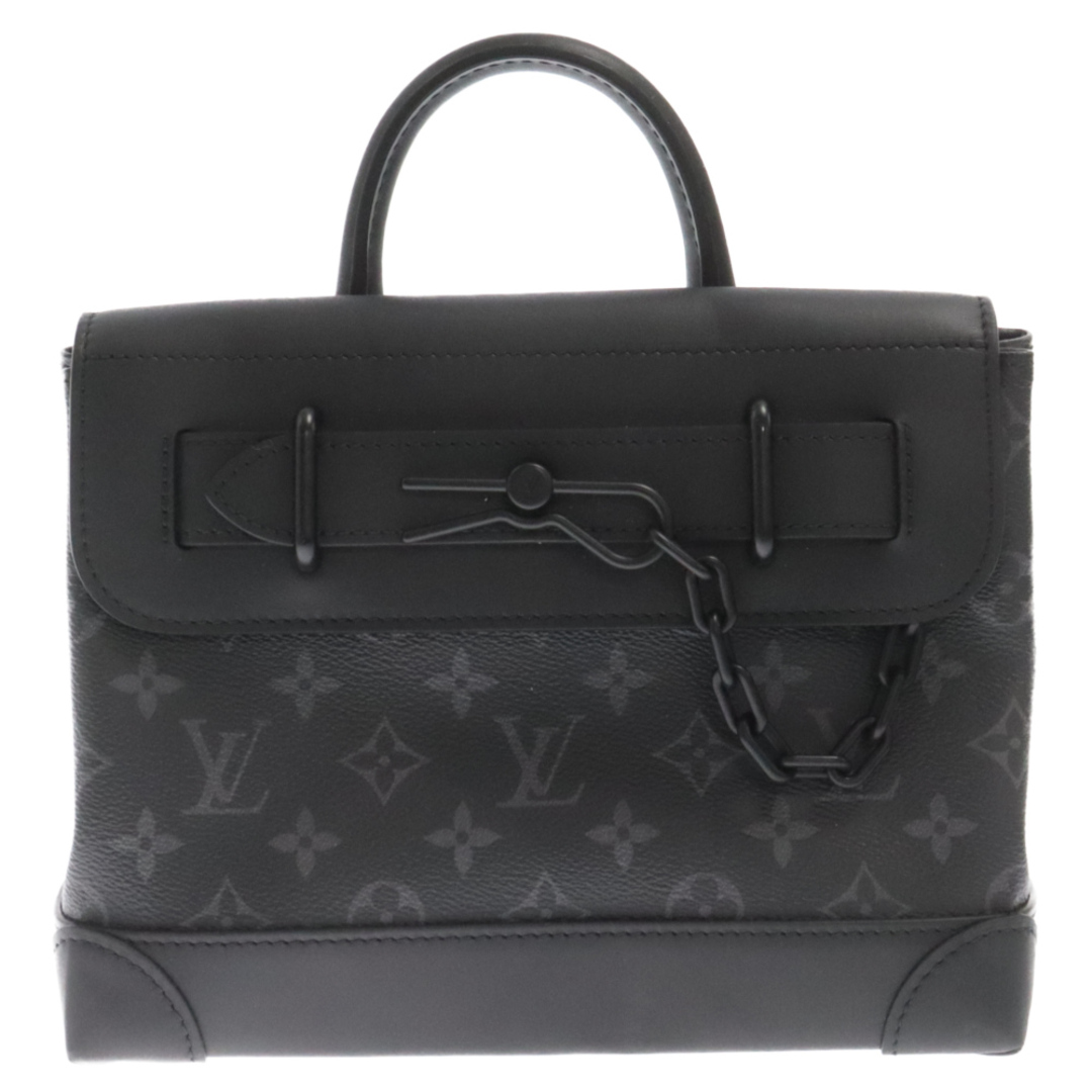 LOUIS VUITTON(ルイヴィトン)のLOUIS VUITTON ルイヴィトン スティーマーPM モノグラムエクリプス ハンドバッグ レザー ブラック M46953 メンズのバッグ(その他)の商品写真