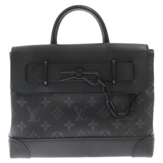 LOUIS VUITTON ルイヴィトン スティーマーPM モノグラムエクリプス ハンドバッグ レザー ブラック M46953