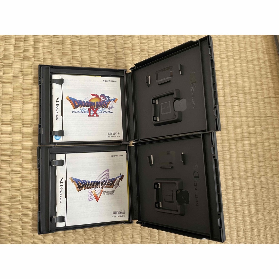 ニンテンドーDS(ニンテンドーDS)のDS ドラゴンクエスト　V 天空の花嫁　IX  星空の守り人　空箱　パッケージ エンタメ/ホビーのゲームソフト/ゲーム機本体(家庭用ゲームソフト)の商品写真