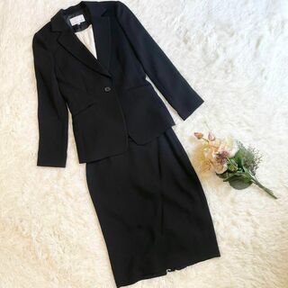M-premier - 美品＊エムプルミエ スーツセットアップ 36 テーラードジャケット スカート 黒