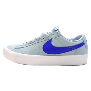 ナイキ(NIKE)のNIKE SB ナイキエスビー SB ZOOM BLAZER LOW PRO GT BOARDER DC7695-402 エスビーズームブレザーロープロ ボーダー ローカットスニーカー ライトブルー US9.5/27.5cm(スニーカー)