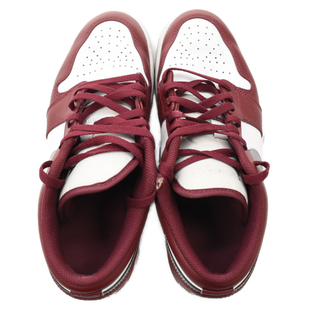 NIKE(ナイキ)のNIKE ナイキ AIR JORDAN 1 LOW CHERRYWOOD 553558-615 エアジョーダン 1 ロー チェリーウッド ローカットスニーカー レッド/ホワイト メンズの靴/シューズ(スニーカー)の商品写真