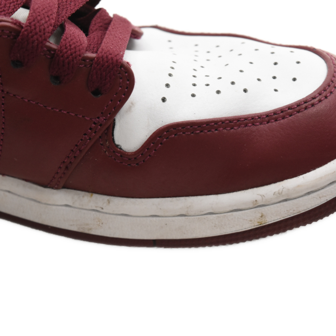 NIKE(ナイキ)のNIKE ナイキ AIR JORDAN 1 LOW CHERRYWOOD 553558-615 エアジョーダン 1 ロー チェリーウッド ローカットスニーカー レッド/ホワイト メンズの靴/シューズ(スニーカー)の商品写真