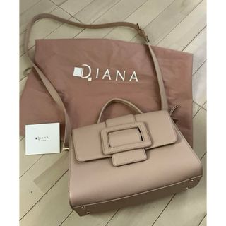 DIANA - ダイアナ♡バッグ ピンクベージュ DIANA