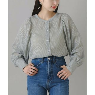 Kastane（シャツ/ブラウス(長袖/七分) ・ グレー/灰色系）の