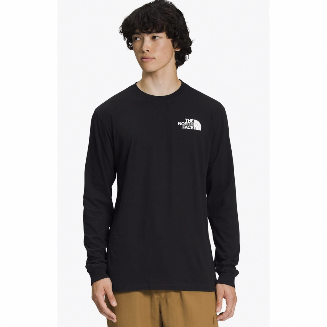 THE NORTH FACE(ザノースフェイス)の新品 US購入The North Faceノースフェイス ロンT シャツ TNF メンズのトップス(Tシャツ/カットソー(七分/長袖))の商品写真