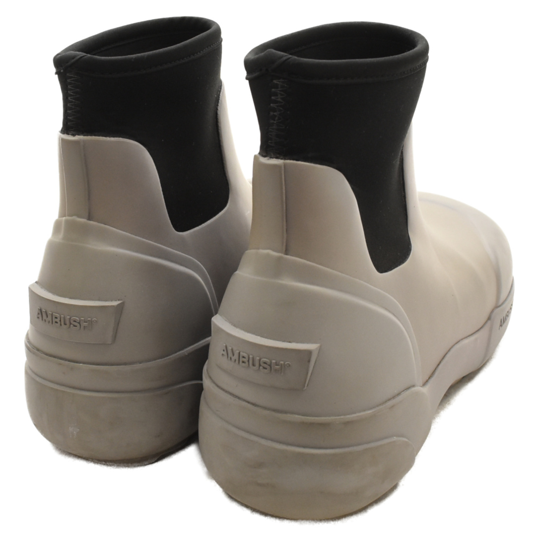 AMBUSH(アンブッシュ)のAMBUSH アンブッシュ RUBBER BOOTS ラバーブーツ シューズ グレー メンズの靴/シューズ(ブーツ)の商品写真
