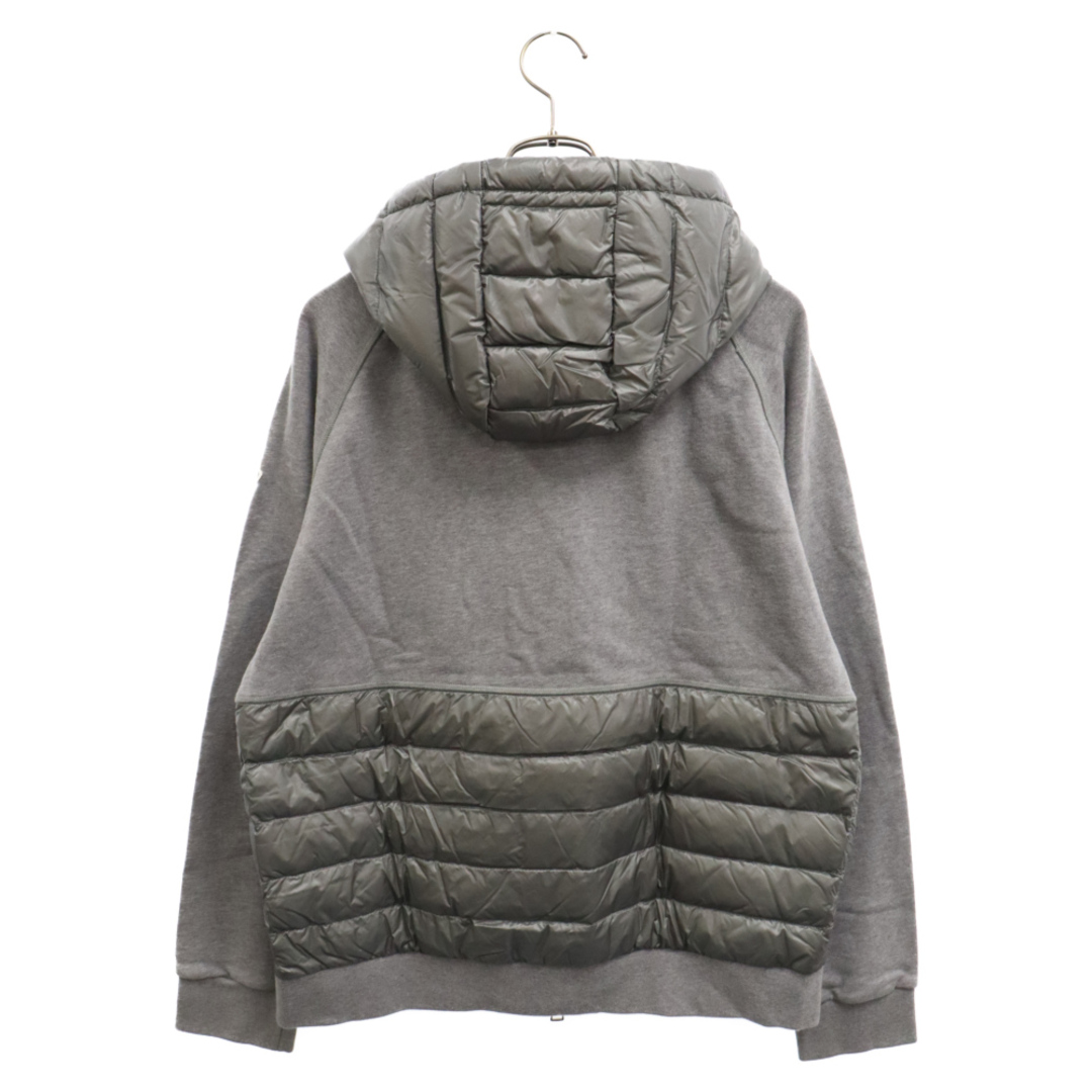 MONCLER(モンクレール)のMONCLER モンクレール MAGLIA CARDIGAN カーディガン 切替ジップアップパーカー D20918400600 80985 グレー メンズのトップス(パーカー)の商品写真