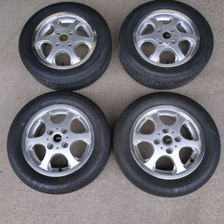 ブリヂストンNEXTRY155/65R13ホイール付き4本セット