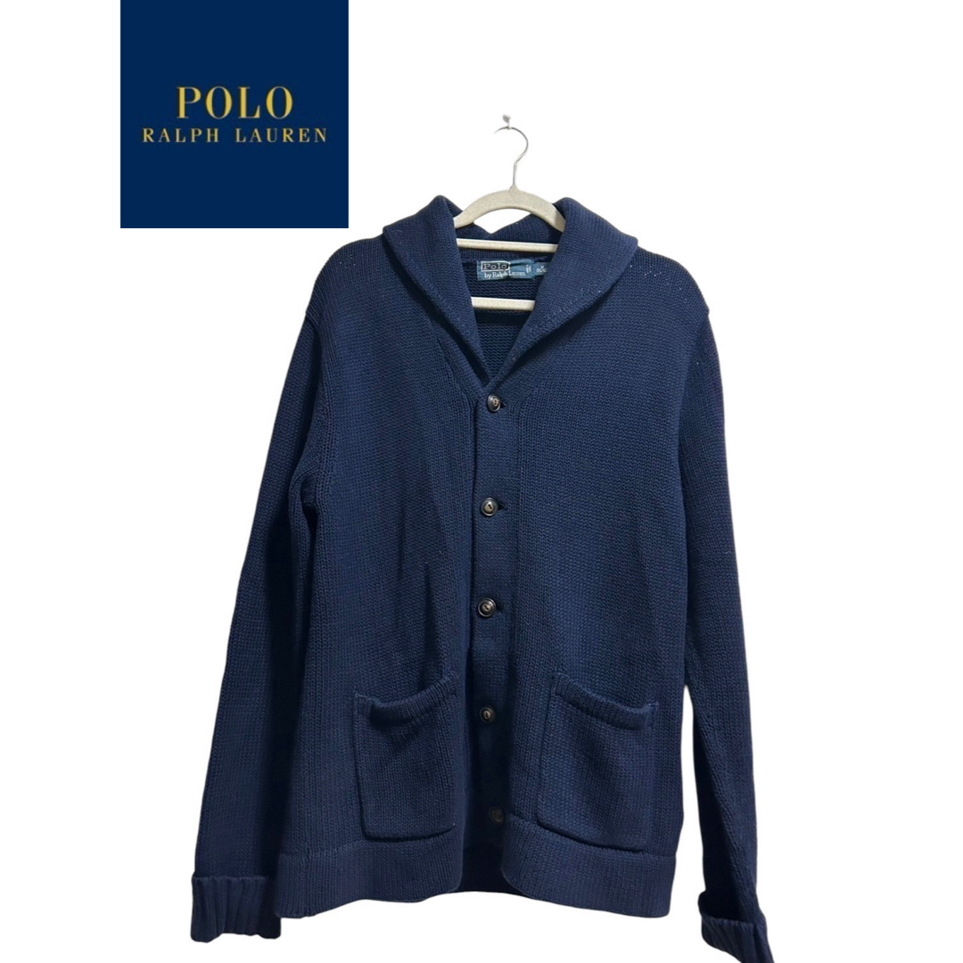 POLO RALPH LAUREN(ポロラルフローレン)のRalph Lauren 90s ショールカラーカーディガン メンズのトップス(カーディガン)の商品写真