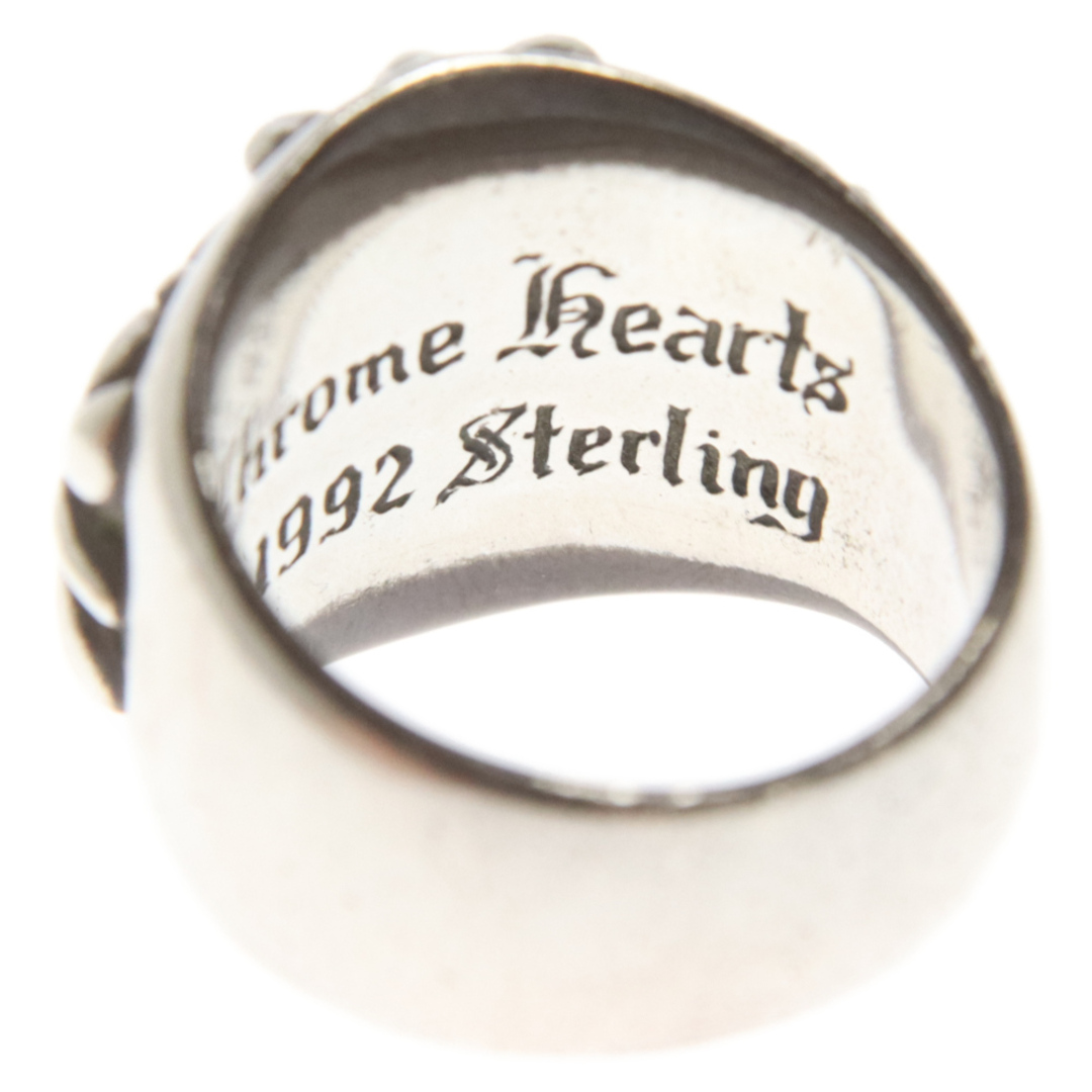 Chrome Hearts(クロムハーツ)のCHROME HEARTS クロムハーツ KEEPER キーパー シルバーリング メンズのアクセサリー(リング(指輪))の商品写真