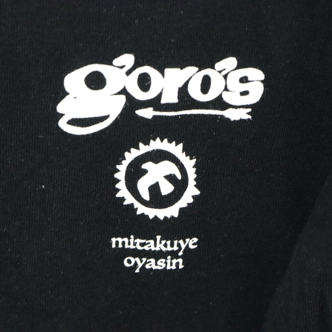 goro's(ゴローズ)のgoro's ゴローズ mitakuye oyasin プリント長袖ロングTシャツ クルーネックカットソー ブラック メンズのトップス(Tシャツ/カットソー(七分/長袖))の商品写真