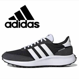 アディダス(adidas)の□ adidas Run 70s Black White Carbon(スニーカー)