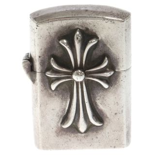 クロムハーツ(Chrome Hearts)のCHROME HEARTS クロムハーツ ZIPPO LIGHTERZ-V1 V1スモールCHクロス ジッポ ライター シルバー(その他)