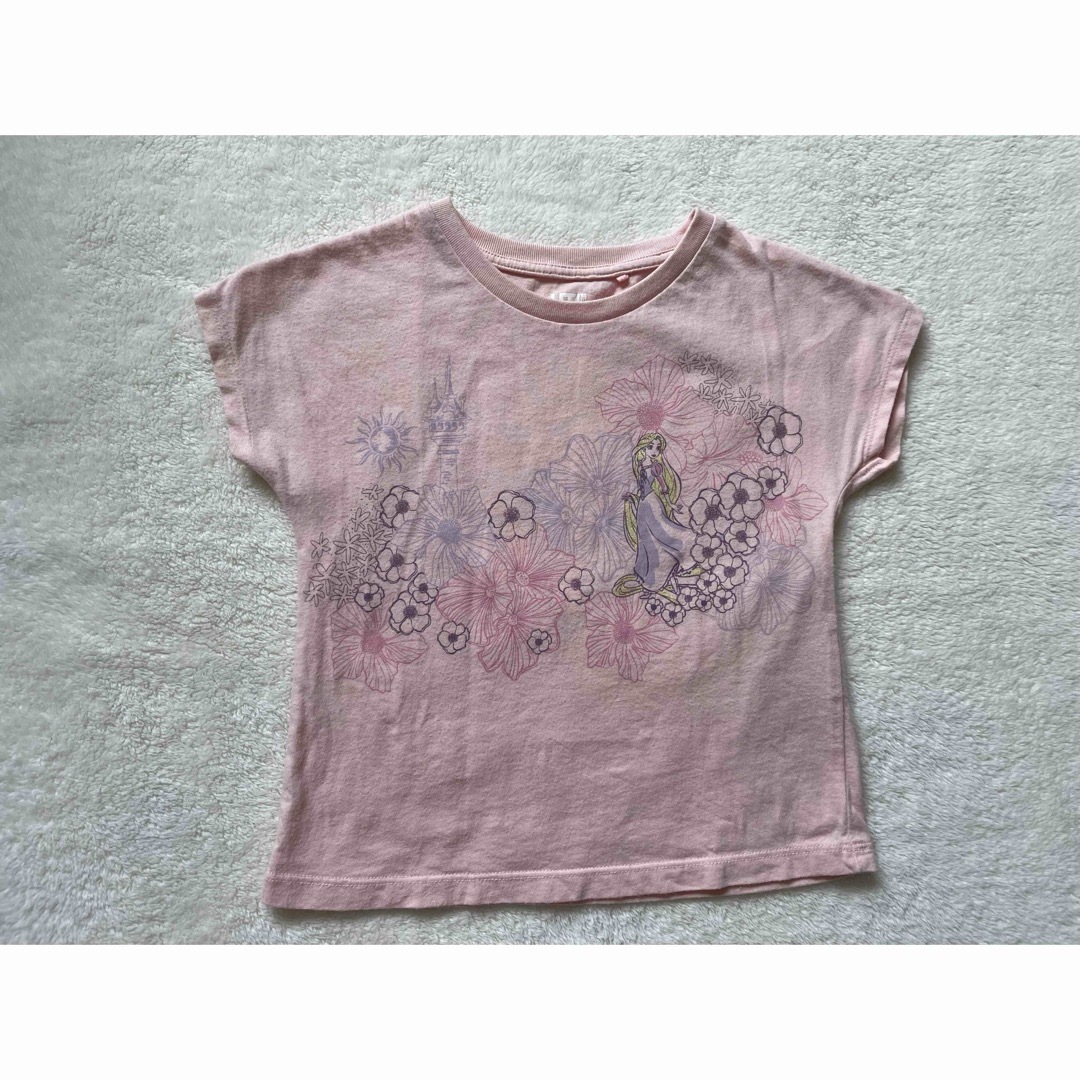 UNIQLO(ユニクロ)のラプンツェル Tシャツ キッズ/ベビー/マタニティのキッズ服女の子用(90cm~)(Tシャツ/カットソー)の商品写真