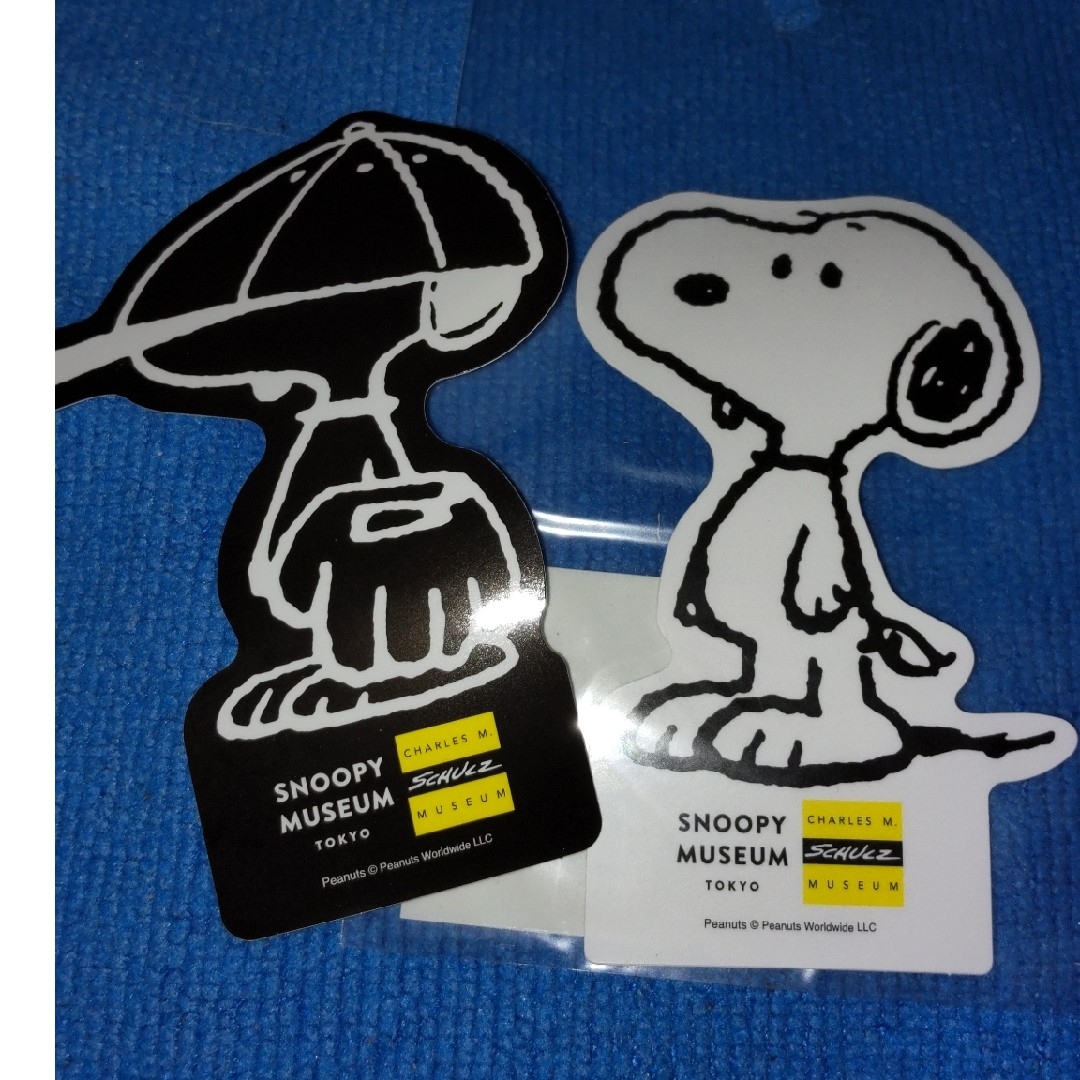 SNOOPY(スヌーピー)のスヌーピーミュージアム ステッカー エンタメ/ホビーのおもちゃ/ぬいぐるみ(キャラクターグッズ)の商品写真