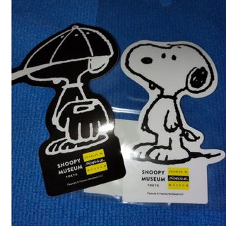 スヌーピー(SNOOPY)のスヌーピーミュージアム ステッカー(キャラクターグッズ)