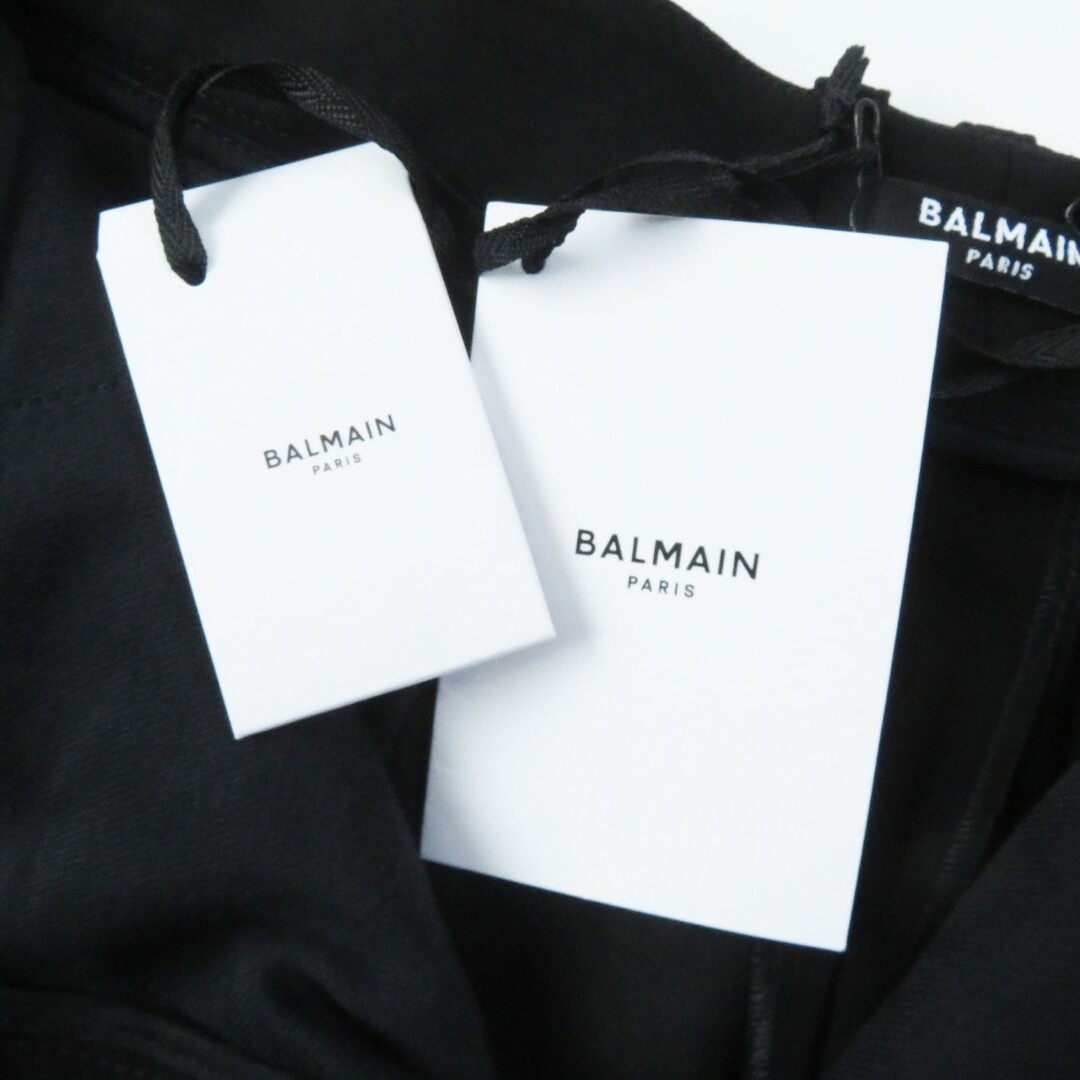 BALMAIN(バルマン)の極美品◎BALMAIN バルマン PN085VB00 レーヨン タック入り ワイドパンツ ブラック 38 イタリア製 レディース シンプル◎ レディースのパンツ(その他)の商品写真