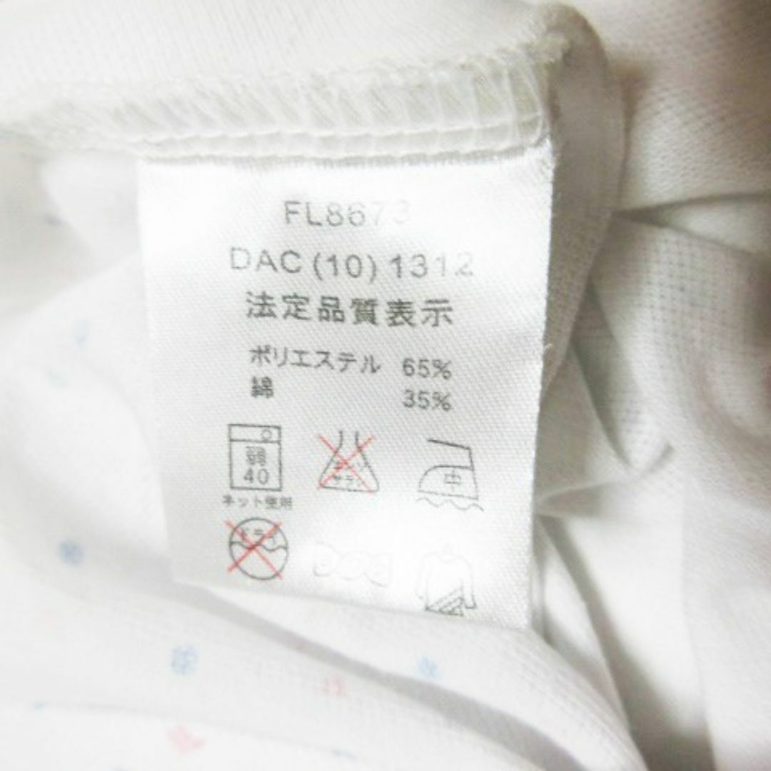 FILA(フィラ)のFILA Tシャツ カットソー 半袖 総柄 M ホワイト 220530AO10A レディースのトップス(カットソー(半袖/袖なし))の商品写真