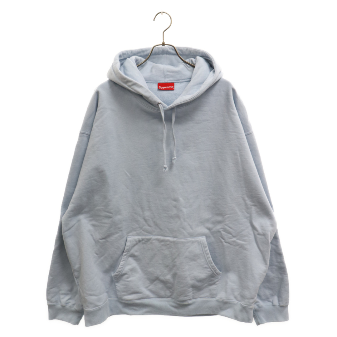 Supreme(シュプリーム)のSUPREME シュプリーム 21SS Big Logo Hooded Sweatshirt ビッグロゴフーデッドスウェットシャツ プルオーバーパーカー ブルー/ホワイト メンズのトップス(パーカー)の商品写真