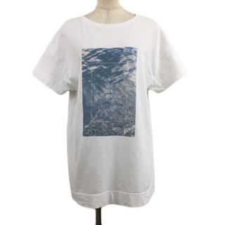 アーバンリサーチドアーズ(URBAN RESEARCH DOORS)のアーバンリサーチ ドアーズ  Tシャツ カットソー プリント 半袖 One 白(Tシャツ(半袖/袖なし))