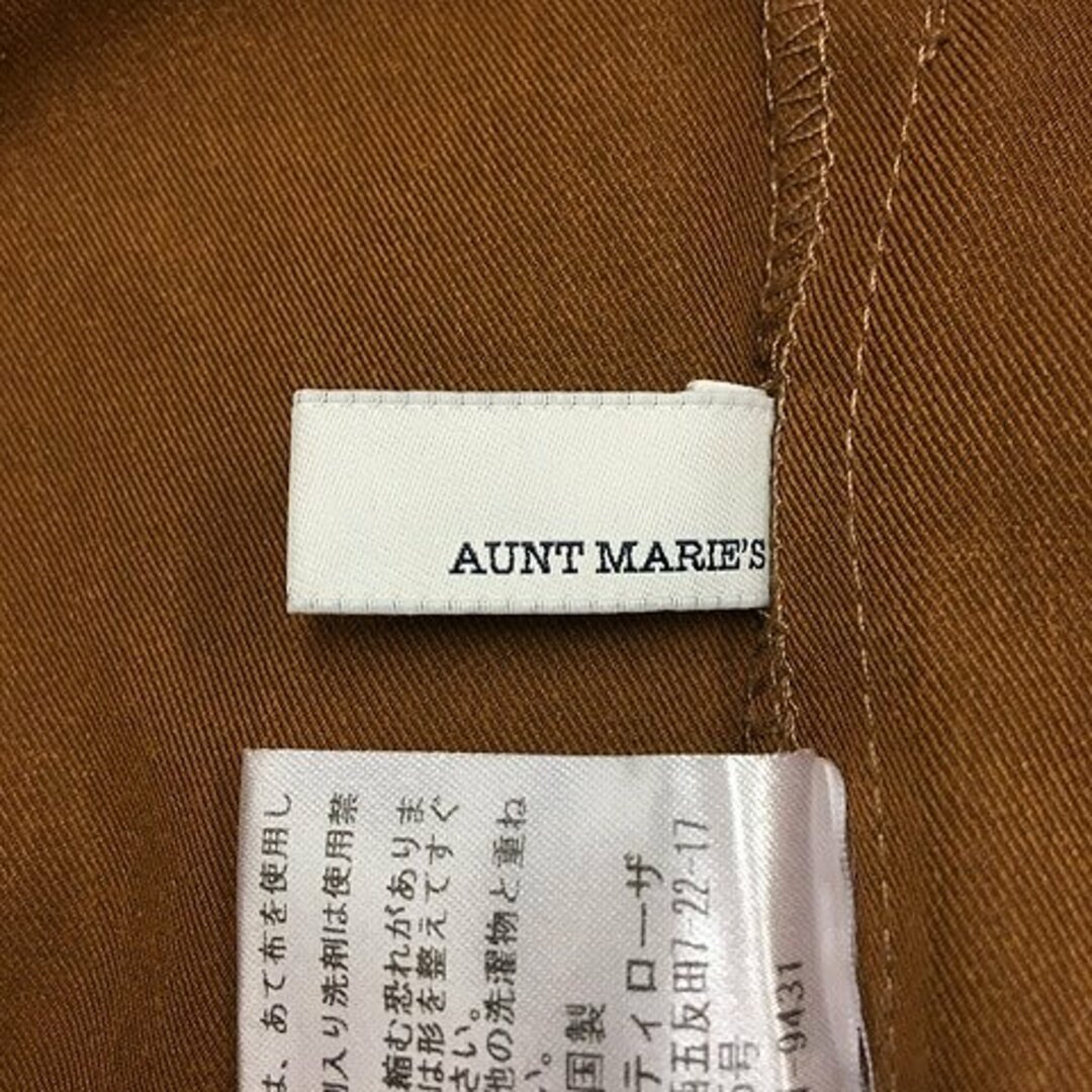 Aunt Marie's(アントマリーズ)のアントマリーズ スカート フレア ロング ラップ風 ウエストゴム Free 茶 レディースのスカート(ロングスカート)の商品写真
