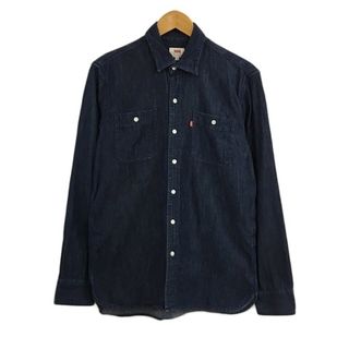 リーバイス(Levi's)のリーバイス シャツ ウエスタン カジュアル スタンダード デニム 長袖 M 紺(シャツ)