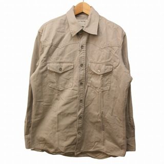 ジェイクルー(J.Crew)のジェイクルー J.CREW ワークシャツ カジュアル コットン ベージュ系 S(シャツ)