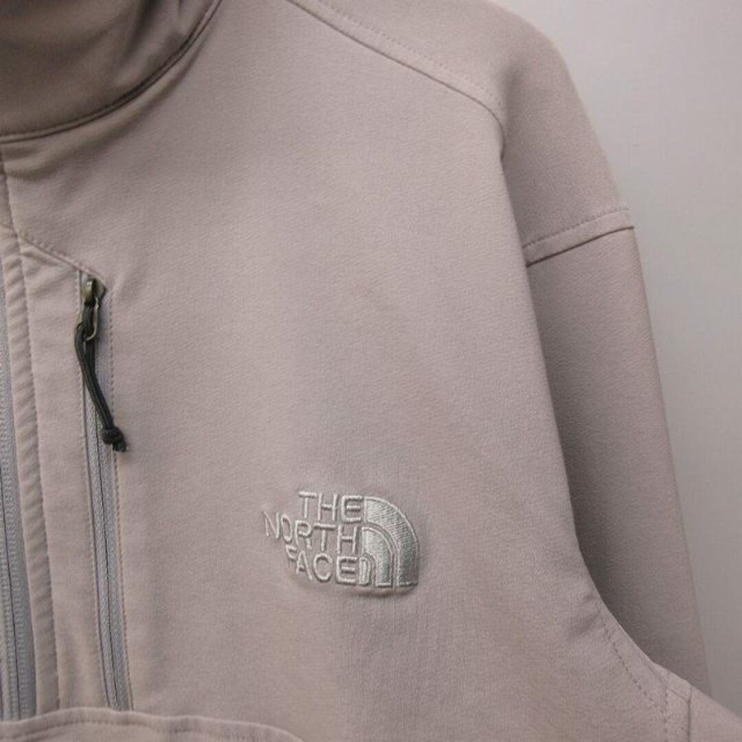 THE NORTH FACE(ザノースフェイス)のザノースフェイス ハーフジップ ジャケット ブルゾン アウトドア グレー L/G スポーツ/アウトドアのアウトドア(その他)の商品写真