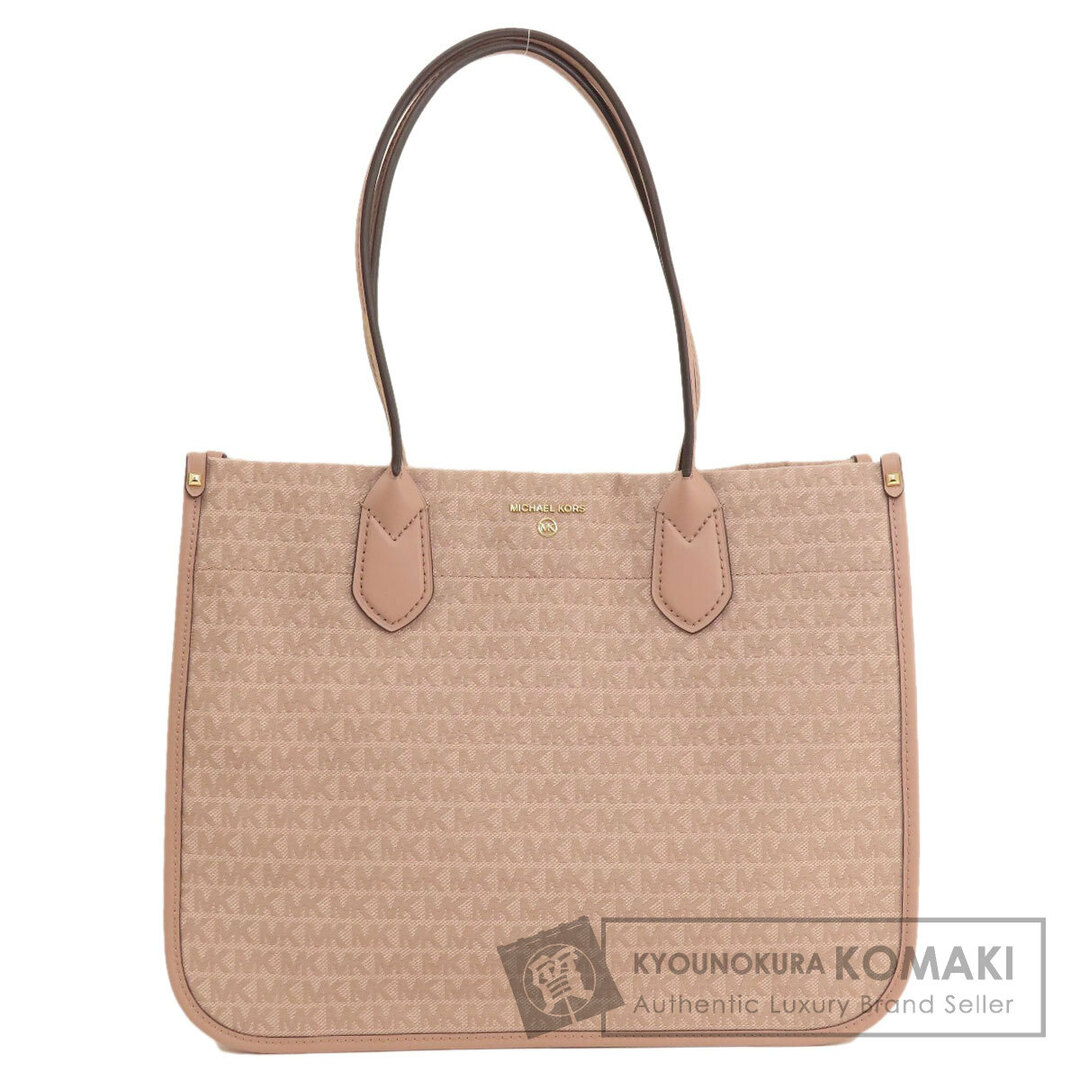 Michael Kors(マイケルコース)のMichael Kors MKシグネチャー トートバッグ キャンバス レディース レディースのバッグ(トートバッグ)の商品写真