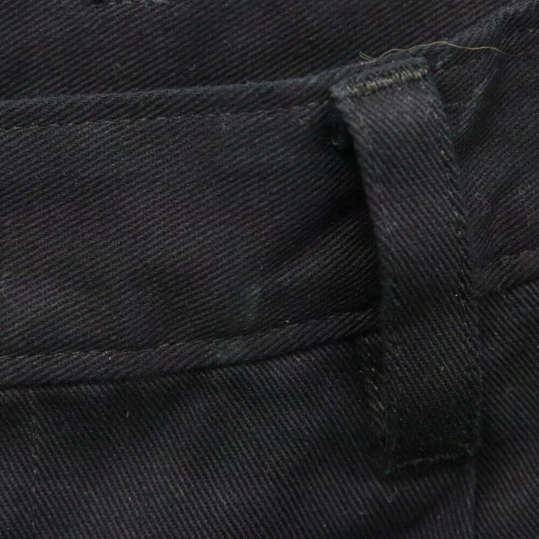 Ground Y グラウンドワイ Hem Zipper Pants GC-P01-028 ヘムジッパーパンツ サルエルパンツ ブラック メンズのパンツ(その他)の商品写真