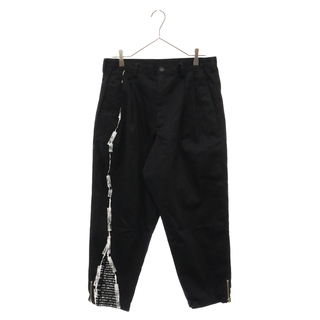Ground Y グラウンドワイ Hem Zipper Pants GC-P01-028 ヘムジッパーパンツ サルエルパンツ ブラック(その他)