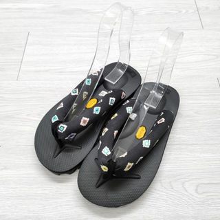 ニードルス(Needles)のNeedles/SUICOKE トングサンダル 26cm OG-226VNDS サンダル ブラック メンズ ニードルス/スイコック【中古】4-0403M◎(サンダル)