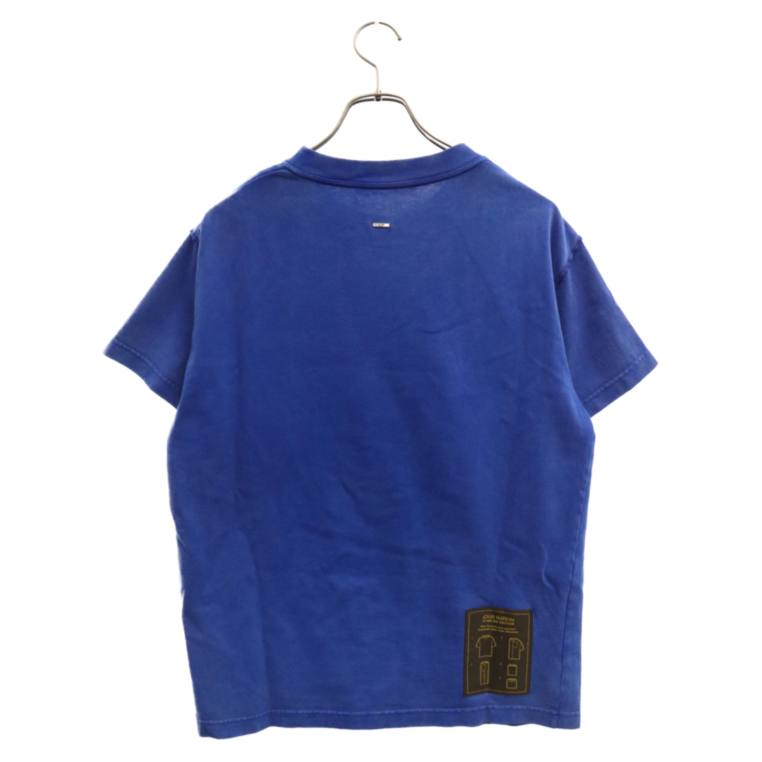 LOUIS VUITTON(ルイヴィトン)のLOUIS VUITTON ルイヴィトン 19AW Inside Out Tee インサイドアウトクルーネック半袖Tシャツ RM192Q JYN HHY40W ブルー メンズのトップス(Tシャツ/カットソー(半袖/袖なし))の商品写真