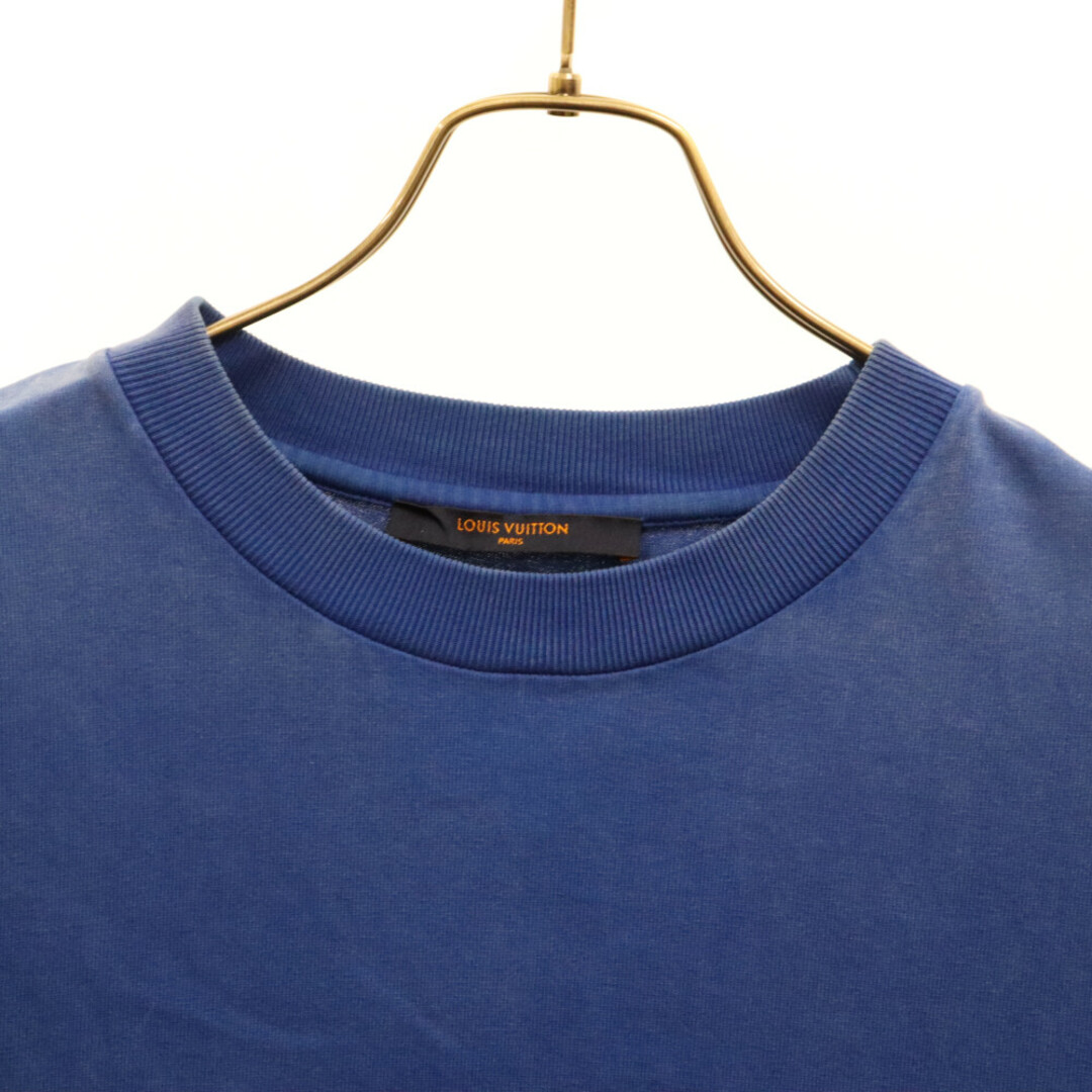 LOUIS VUITTON(ルイヴィトン)のLOUIS VUITTON ルイヴィトン 19AW Inside Out Tee インサイドアウトクルーネック半袖Tシャツ RM192Q JYN HHY40W ブルー メンズのトップス(Tシャツ/カットソー(半袖/袖なし))の商品写真