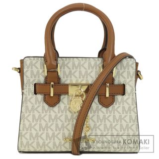 マイケルコース(Michael Kors)のMichael Kors MKシグネチャー 2WAY ハンドバッグ レザー コーテッドキャンバス レディース(ハンドバッグ)