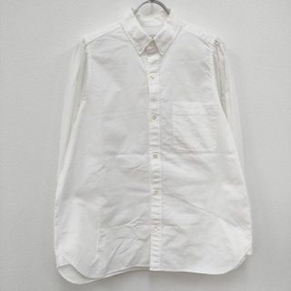 ハイク(HYKE)のHYKE 22AW OXFORD VOIL B.D SHIRT コットン オックスフォードボイルシャツ 定価27500円 サイズ2  ホワイト レディース ハイク【中古】4-0403M☆(シャツ/ブラウス(長袖/七分))