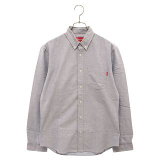 シュプリーム(Supreme)のSUPREME シュプリーム Oxford Shirt ブルー オックスフォード ボタンダウンシャツ ロングスリーブ長袖シャツ(シャツ)