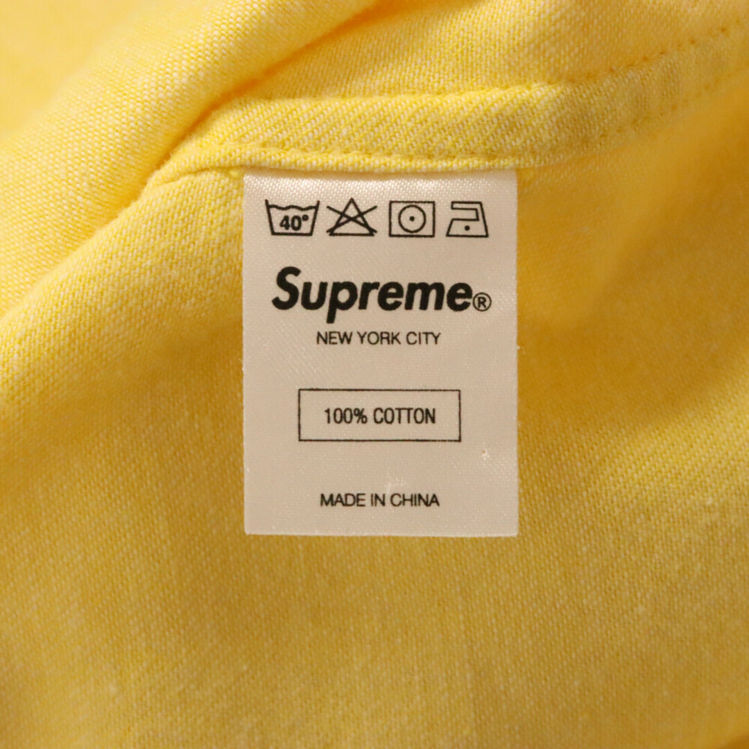 Supreme(シュプリーム)のSUPREME シュプリーム BD Shirt イエロー ボタンダウンシャツ ロングスリーブ長袖シャツ メンズのトップス(シャツ)の商品写真