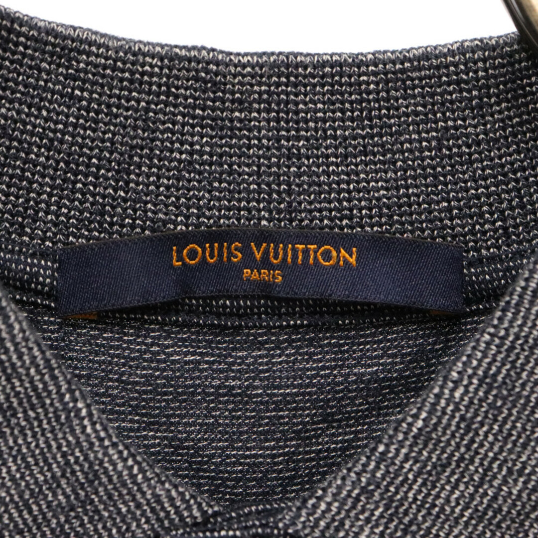 LOUIS VUITTON(ルイヴィトン)のLOUIS VUITTON ルイヴィトン 18SS サークルロゴ 半袖ポロシャツ RM181M FMQ HEY22W ネイビー メンズのトップス(ポロシャツ)の商品写真