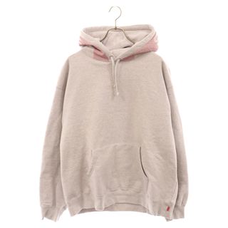 シュプリーム(Supreme)のSUPREME シュプリーム 24SS Jacquard Stripe Hooded Sweatshirt ジャガードストライプ フーテッド スウェットシャツ スウェットパーカー グレー(パーカー)