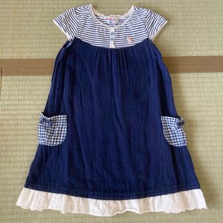 ミキハウス(mikihouse)のミキハウス　ワンピース　ウサギ　120 女の子　うさこ(ワンピース)