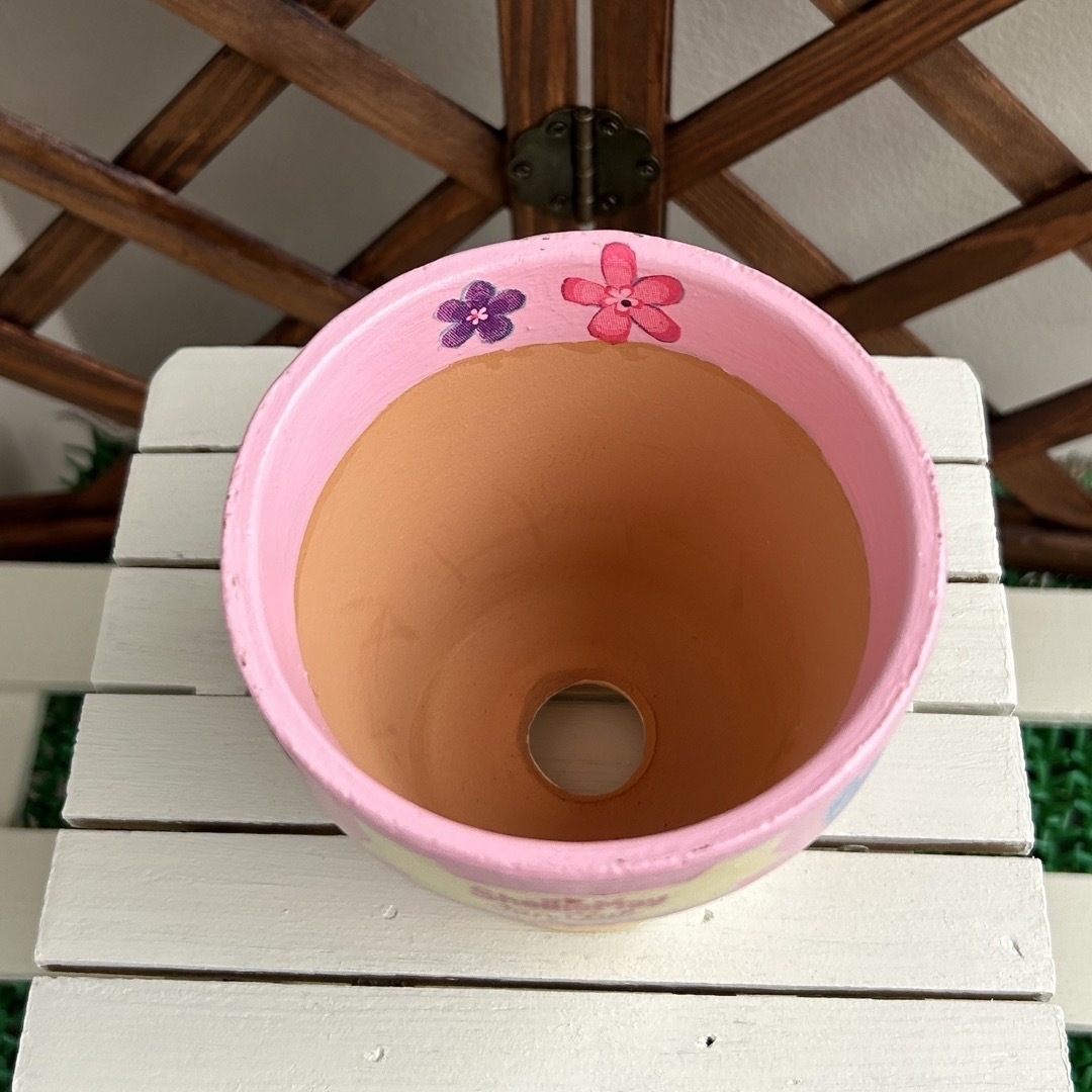 ✨ご専用✨ハンドメイド デコパージュ リメイク鉢 ハンドメイドのフラワー/ガーデン(プランター)の商品写真