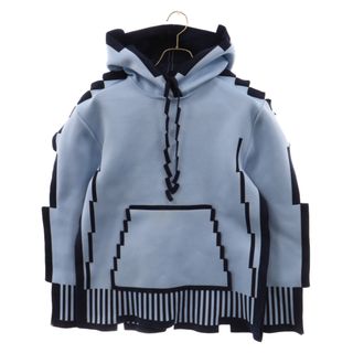 LOEWE ロエベ 23SS Pixel Hoodie ピクセレイテッド フーディー S540Y14KCP ブルー