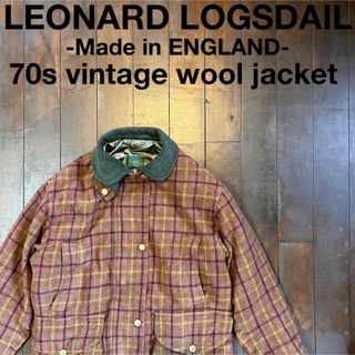 超レア！！【LEONARD LOGSDAIL】70s ビンテージウールジャケット(その他)