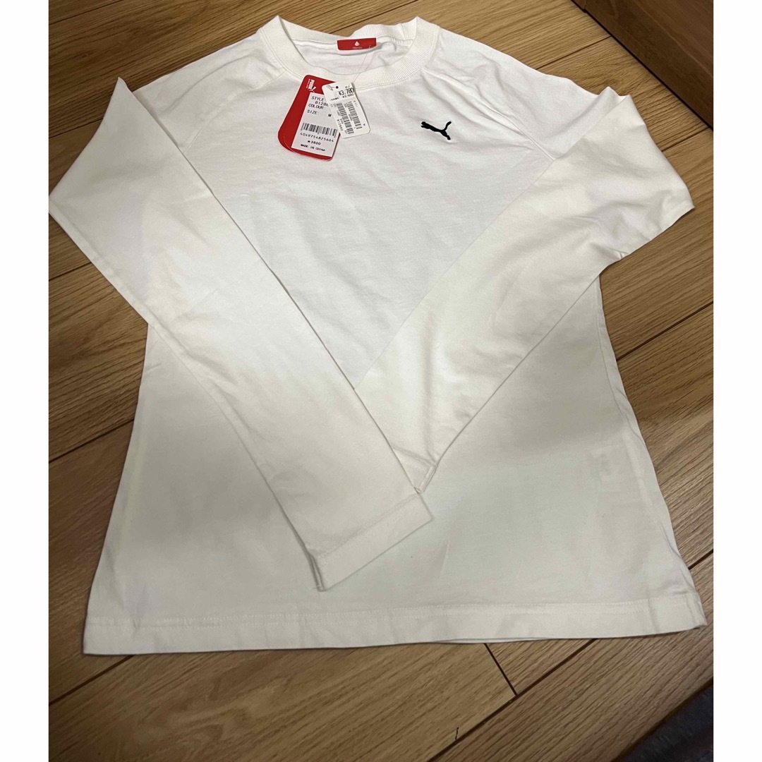 PUMA(プーマ)の新品プーマロンゲTシャツ長袖sizeM スポーツ/アウトドアのテニス(ウェア)の商品写真