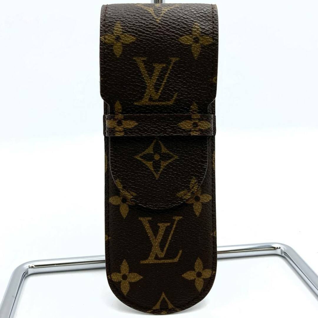 LOUIS VUITTON(ルイヴィトン)のLOUIS VUITTON ルイ・ヴィトン LV  M62990 エテュイ・スティロ ペンケース 小物入れ ブラウン モノグラムキャンバス レディース ウィメンズ 【中古】 インテリア/住まい/日用品の文房具(ペンケース/筆箱)の商品写真