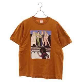 シュプリーム(Supreme)のSUPREME シュプリーム 19AW American Picture Tee フォトプリントクルーネック半袖Tシャツ オレンジ(Tシャツ/カットソー(半袖/袖なし))