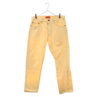 シュプリーム(Supreme)のSUPREME シュプリーム 19AW Washed Regular Jean スターパッチウォッシュドレギュラーデニムパンツ ベージュ(デニム/ジーンズ)